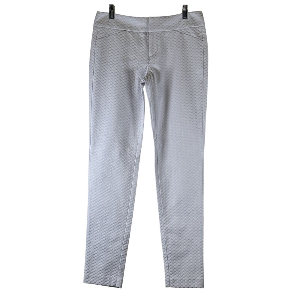 ✨Ecru Women's Beck‎ Pants Skinny Straight Leg Pastel Blue Mid Rise Casual Crop 2